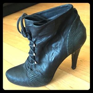 Barney’s New York lace up bootie PHI viv Westwood